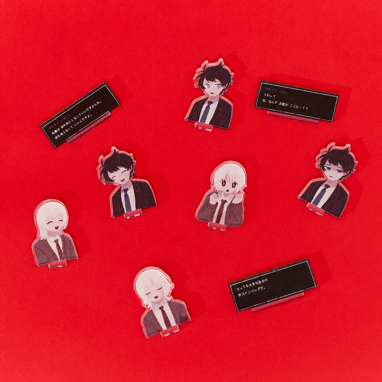 ゲーム画面風アクリルスタンドセット