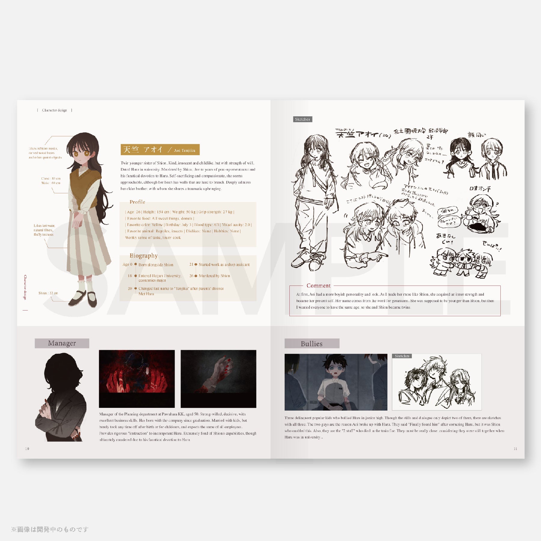 カラミティ アートブック メイキング 設定資料集 art of Calamity THE